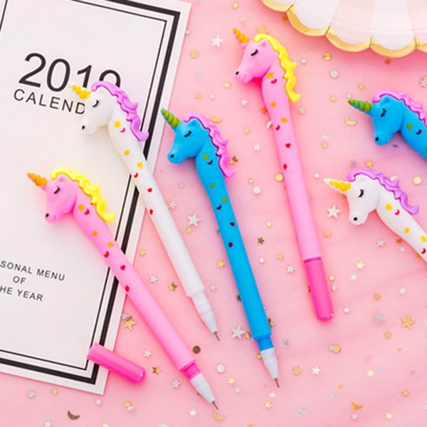 2 pcs stationery cute large capacity cartoon girl spot unicorn gel pen student creative soft pen school supplies birthday gift
2 pcs stationery cute large capacity cartoon girl spot unicorn gel pen student creative soft pen school supplies birthday gift