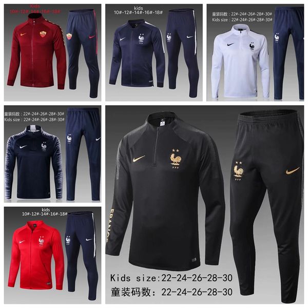 2019 franc paris england portugal bayern brazil sg boy kids football survetement maillot de foot griezmann mbappe training suits, Gray
2019 franc paris england portugal bayern brazil sg boy kids football survetement maillot de foot griezmann mbappe training suits, Gray