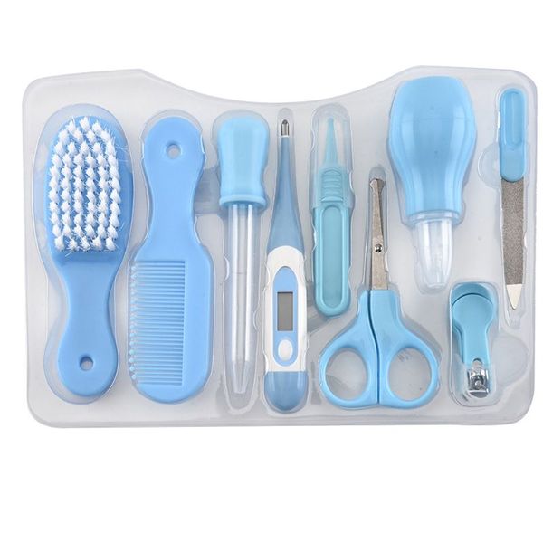 9 pcs/set baby care set infant grooming kit newborn combing care safety cutter nail care set nursery baby healthcare kit
9 pcs/set baby care set infant grooming kit newborn combing care safety cutter nail care set nursery baby healthcare kit