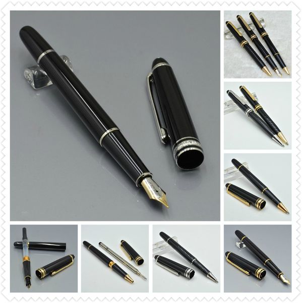 163 black resin ballpoint pen / roller ball pen / fountain pen with five star office stationery luxury writing ink pens gift
163 black resin ballpoint pen / roller ball pen / fountain pen with five star office stationery luxury writing ink pens gift