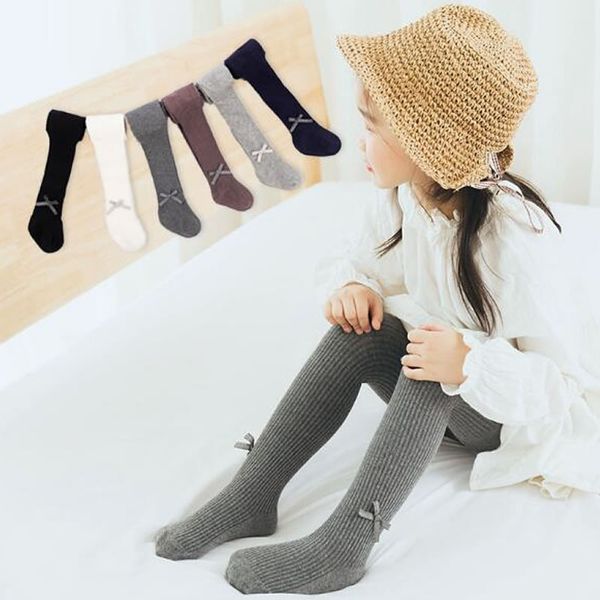 children, cotton, knit, bow, pantyhose, children, bow, pantyhose, Blue