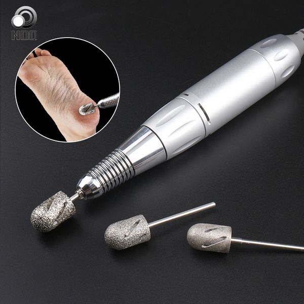 noq 3 size diamond pedicure nail drill bit for foot callus clean cuticle cutter accessory for pedicure tools drill machine, Silver
noq 3 size diamond pedicure nail drill bit for foot callus clean cuticle cutter accessory for pedicure tools drill machine, Silver