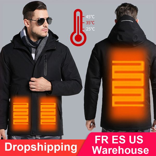 winter couples high quatity usb heated jacket men women plus size down cotton hiking coat keep warm waterproof rain jacket vest, Blue;black
winter couples high quatity usb heated jacket men women plus size down cotton hiking coat keep warm waterproof rain jacket vest, Blue;black