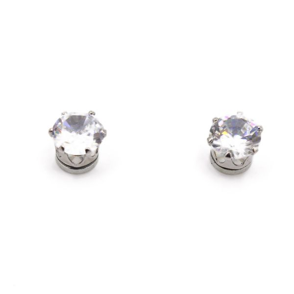 2016 new round earrings for women men punk ear cuff earrings crystal zircon magnetic magnet clip, Silver
2016 new round earrings for women men punk ear cuff earrings crystal zircon magnetic magnet clip, Silver