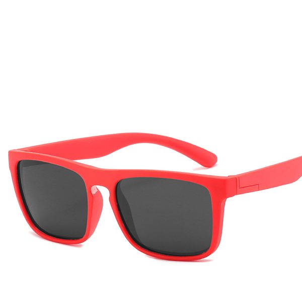new children's silicone sunglasses boys' square polarized color film sunglasses soft and comfortable children's fashion glass, White;black
new children's silicone sunglasses boys' square polarized color film sunglasses soft and comfortable children's fashion glass, White;black