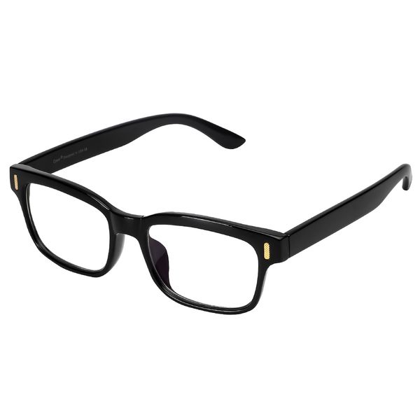 wholesale-cyxus fashion glasses frame for men/women e rectangle black -8084
wholesale-cyxus fashion glasses frame for men/women e rectangle black -8084