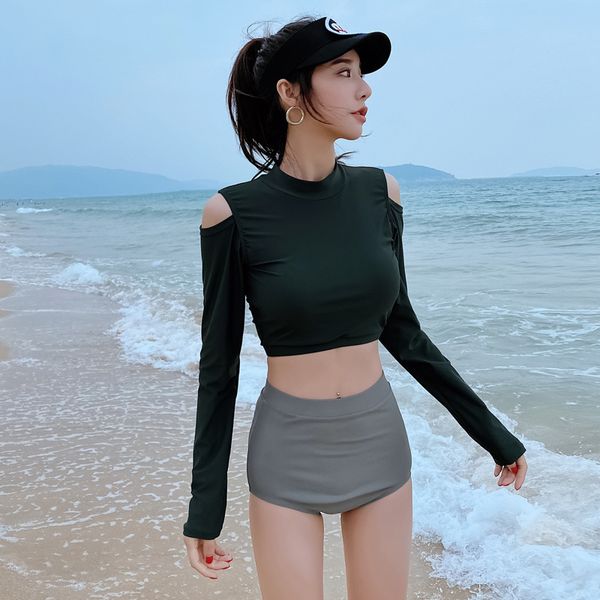 plus size bathing suits girl swim wear swimsuit swimming woman surf rashguard turtle neck waste long sleeve high waist bikini
plus size bathing suits girl swim wear swimsuit swimming woman surf rashguard turtle neck waste long sleeve high waist bikini