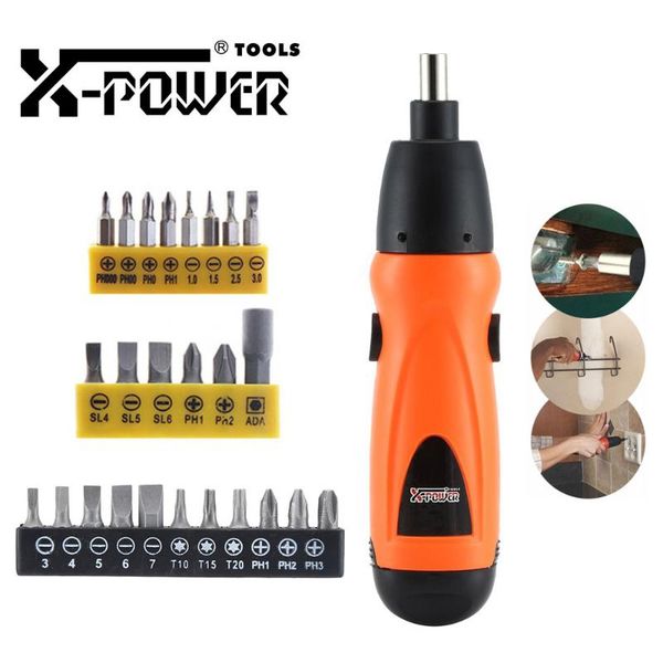 x-power electric screwdriver mini 6v aa battery cordless screw driver power tool set for home diy assemble disassemble
x-power electric screwdriver mini 6v aa battery cordless screw driver power tool set for home diy assemble disassemble