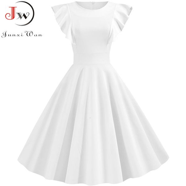 white flower petal sleeves cocktail party vintage dress 50s 60s elegant robe femme casual solid slim office dress vestidos, Black;gray
white flower petal sleeves cocktail party vintage dress 50s 60s elegant robe femme casual solid slim office dress vestidos, Black;gray