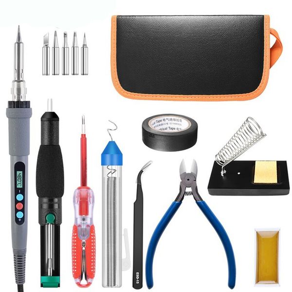handskit 110v/220v 90w digital lcd adjustable electric soldering iron with multimeter desoldeirng pump welding tool
handskit 110v/220v 90w digital lcd adjustable electric soldering iron with multimeter desoldeirng pump welding tool