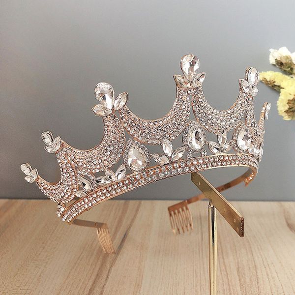 other retro baroque style shining crystal royal princess diadem tiaras and crowns bride noiva bridal wedding veil hair jewelry, Golden;white
other retro baroque style shining crystal royal princess diadem tiaras and crowns bride noiva bridal wedding veil hair jewelry, Golden;white