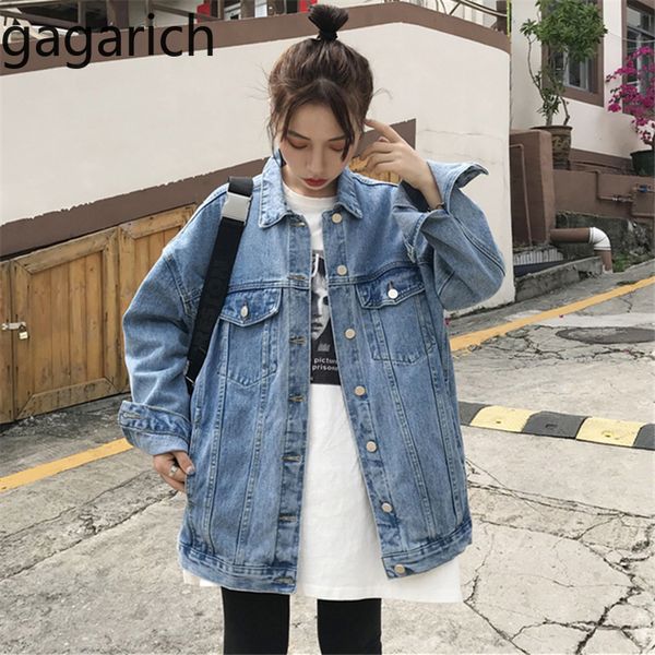 gagarich women denim loose jackets korean midi long turn down collar button pockets female coats 2020 spring chic outwear, Black;brown
gagarich women denim loose jackets korean midi long turn down collar button pockets female coats 2020 spring chic outwear, Black;brown