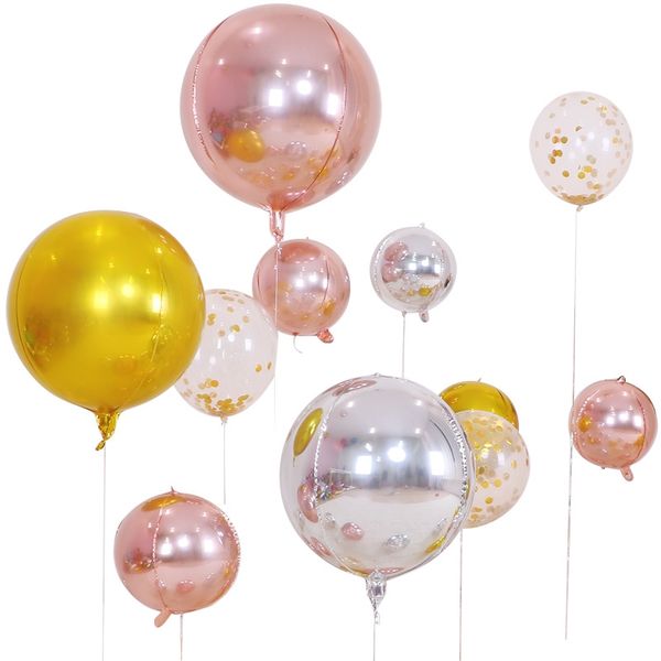 5pcs/lot 10 18 22 inch 4d round aluminum foil balloons metal balloon wedding decoration birthday party helium ballon supplies
5pcs/lot 10 18 22 inch 4d round aluminum foil balloons metal balloon wedding decoration birthday party helium ballon supplies