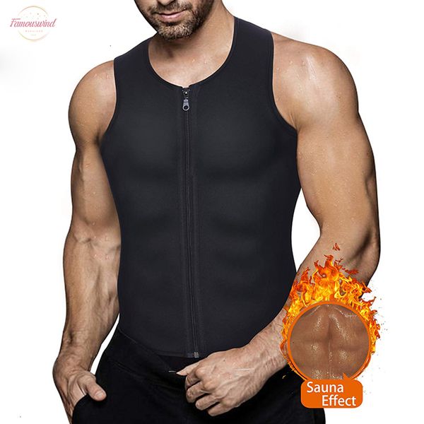 waist trainer shaper men vest for weight loss neoprene fitness corset body zip sauna tank workout shirt sauna suit, Black;white
waist trainer shaper men vest for weight loss neoprene fitness corset body zip sauna tank workout shirt sauna suit, Black;white