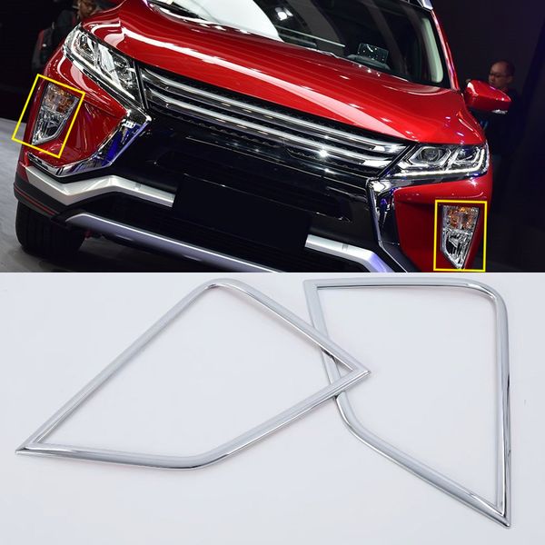 for mitsubishi eclipse cross 2018 abs chromed exterior front fog light lamp cover trim 2pcs car styling
for mitsubishi eclipse cross 2018 abs chromed exterior front fog light lamp cover trim 2pcs car styling