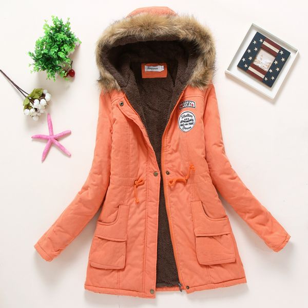 womens designer jacket coats new arrival winter women coat keep warm with fur luxury jacket with hooded long style coats size s-3xl, Black;brown
womens designer jacket coats new arrival winter women coat keep warm with fur luxury jacket with hooded long style coats size s-3xl, Black;brown