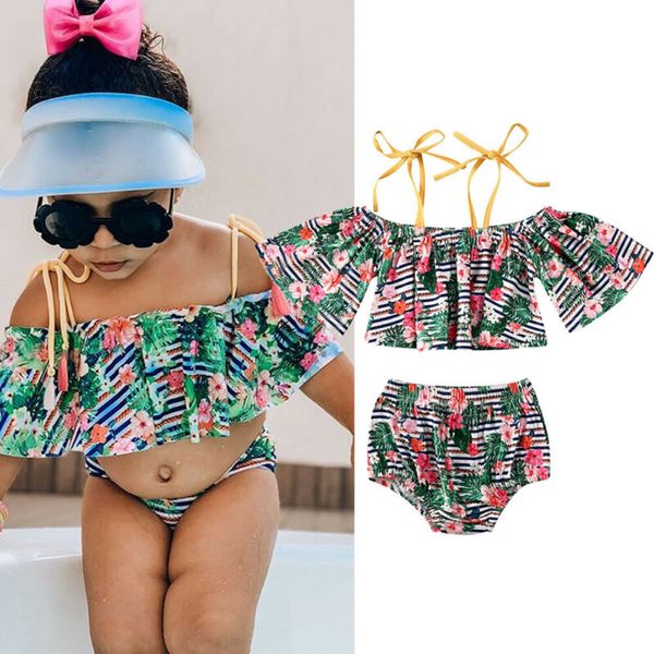 2020 fashion trend kids baby girl ruffles floral print tankini swimwear swimsuit 2pcs set bathing beach holiday summer outfits
2020 fashion trend kids baby girl ruffles floral print tankini swimwear swimsuit 2pcs set bathing beach holiday summer outfits