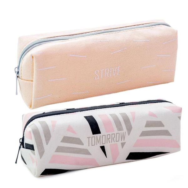 stationery box fresh fashion geometry series student large-capacity case pen bag pencil canvas h1u8
stationery box fresh fashion geometry series student large-capacity case pen bag pencil canvas h1u8