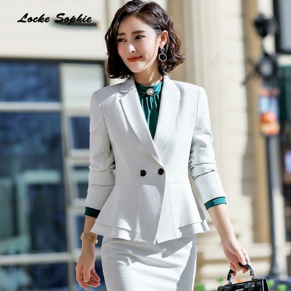 1pcs women plus size blazers coats 2019 spring cotton blend ruffles small suits jackets ladies skinny office blazers suits coats, White;black
1pcs women plus size blazers coats 2019 spring cotton blend ruffles small suits jackets ladies skinny office blazers suits coats, White;black