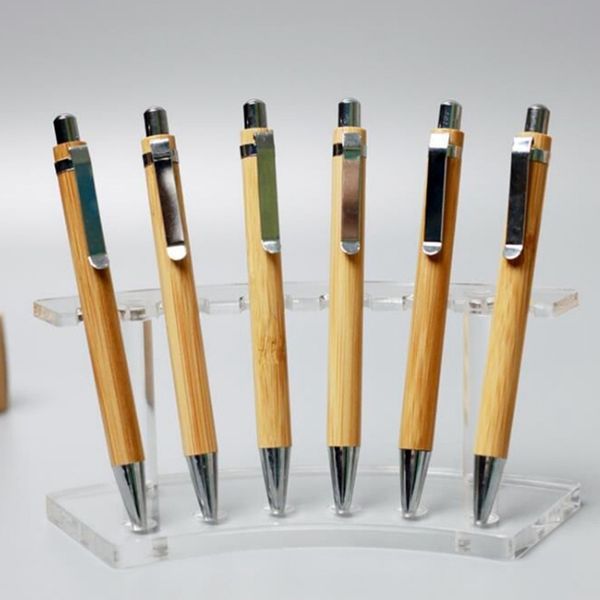 Bamboo Pen Ballpoint Pens With Silver Clip Office & School Supplies Pens & Writing Supplies Gifts, Multi-colored
Bamboo Pen Ballpoint Pens With Silver Clip Office & School Supplies Pens & Writing Supplies Gifts, Multi-colored