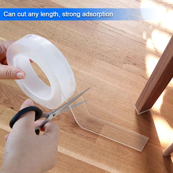 reusable double-sided gel grip tape sticker traceless washable adhesive tape nano technology reuse removable tapes indoor outdoor
reusable double-sided gel grip tape sticker traceless washable adhesive tape nano technology reuse removable tapes indoor outdoor