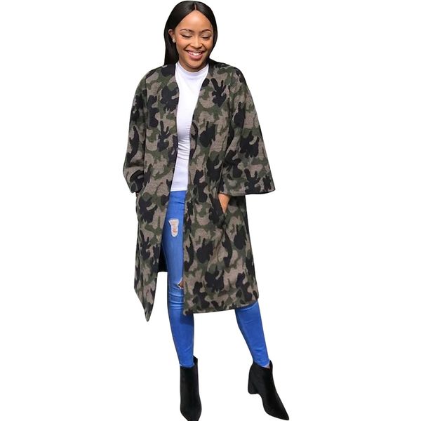 spring winter camouflage women cardigan open front ladies full sleeve long trench coat outwear windbreaker punk streetwear, Tan;black
spring winter camouflage women cardigan open front ladies full sleeve long trench coat outwear windbreaker punk streetwear, Tan;black