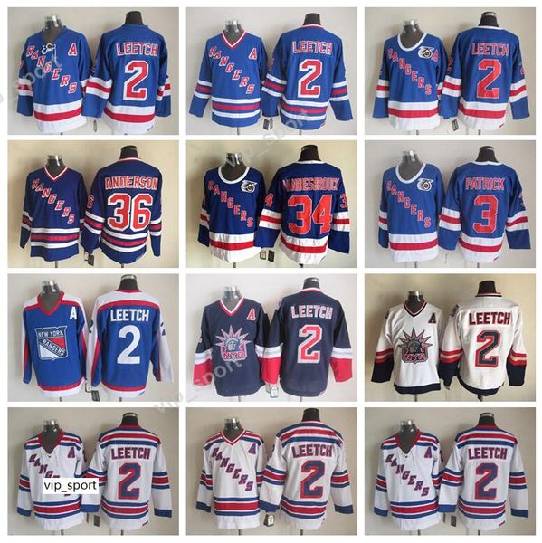 3 james patrick jersey ice hockey 34 john vanbiesbrouck 36 glenn anderson 2 brian leetch new york rangers vintage jerseys blue, Black;red
3 james patrick jersey ice hockey 34 john vanbiesbrouck 36 glenn anderson 2 brian leetch new york rangers vintage jerseys blue, Black;red