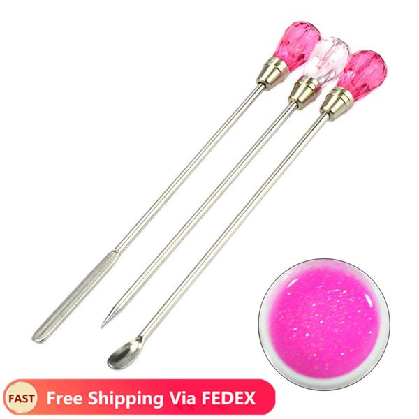 nail art stirring rod tools stainless steel acrylic powder liquid uv gel spoon spatula pin dotting pen nail manicure, Yellow
nail art stirring rod tools stainless steel acrylic powder liquid uv gel spoon spatula pin dotting pen nail manicure, Yellow