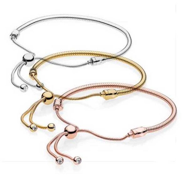 new 100% silver law gold pink flash sliding bracelet adjusts european lace jewelry instantly, Golden;silver
new 100% silver law gold pink flash sliding bracelet adjusts european lace jewelry instantly, Golden;silver