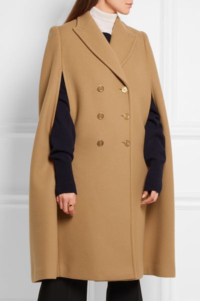2018 new fashion women woolen cloak coat winter double breasted cloak turn down collar jackets outerwear batwing woolen coats, Black
2018 new fashion women woolen cloak coat winter double breasted cloak turn down collar jackets outerwear batwing woolen coats, Black