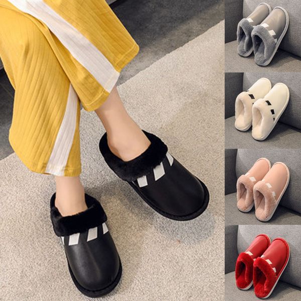 slippers 2019 autumn winter new women's house slippers slip-on anti-skid sole indoor casual shoes waterproof snow #n22, Black
slippers 2019 autumn winter new women's house slippers slip-on anti-skid sole indoor casual shoes waterproof snow #n22, Black