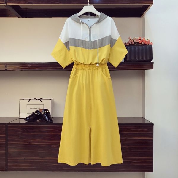 xl-4xl plus size women two piece set clothes summer 2020 fashion loose casual short sleeve and elastic long skirts, White
xl-4xl plus size women two piece set clothes summer 2020 fashion loose casual short sleeve and elastic long skirts, White