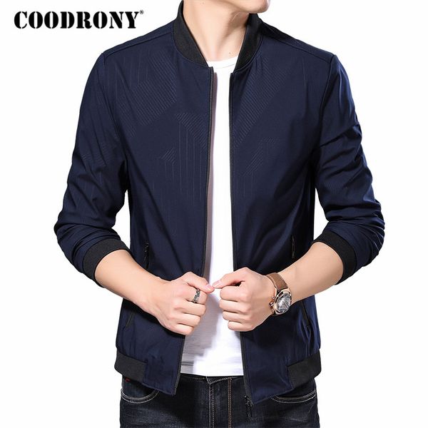 coodrony brand bomber jacket men streetwear casual coat men clothes 2019 new autumn winter overcoat mens jackets and coats 98003, Black;brown
coodrony brand bomber jacket men streetwear casual coat men clothes 2019 new autumn winter overcoat mens jackets and coats 98003, Black;brown
