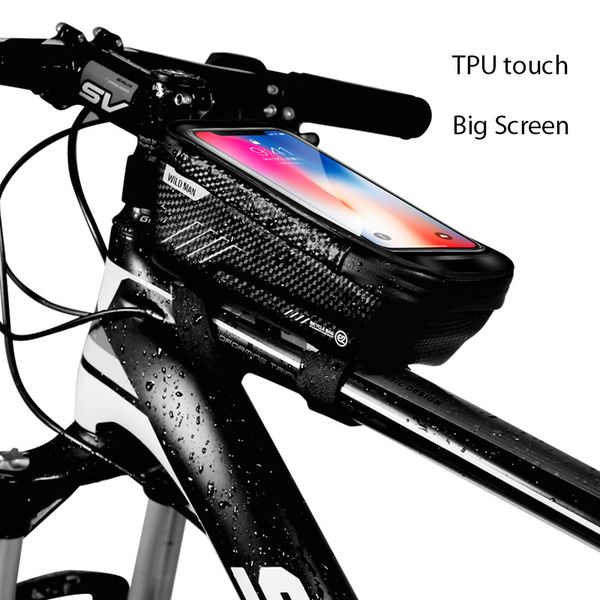 touch screen bicycle bags cycling mtb mountain bike frame front tube storage bag fit most of mobile phone waterproof
touch screen bicycle bags cycling mtb mountain bike frame front tube storage bag fit most of mobile phone waterproof