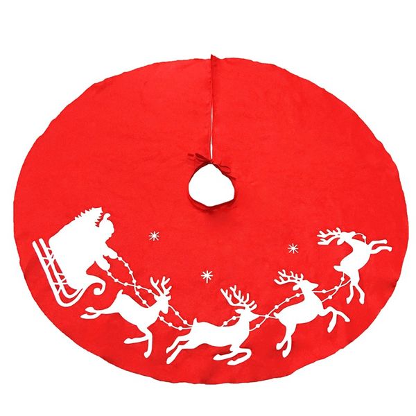 2017 new lovely red christmas tree skirt sled reindeer and snowflakes 100cm/39.5inch cover base decoration xmas tree cover decor
2017 new lovely red christmas tree skirt sled reindeer and snowflakes 100cm/39.5inch cover base decoration xmas tree cover decor