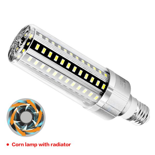 smd5730 led corn lamp 25w 35w 50w 55w ac85-265v e27 e26 bulb lamp with fan cooling function white / warm white 10046
smd5730 led corn lamp 25w 35w 50w 55w ac85-265v e27 e26 bulb lamp with fan cooling function white / warm white 10046