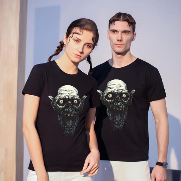 2020 skull rose black couple original t-shirt short sleeve diy large size summer fashion personality lady t-shirt, Black;blue
2020 skull rose black couple original t-shirt short sleeve diy large size summer fashion personality lady t-shirt, Black;blue