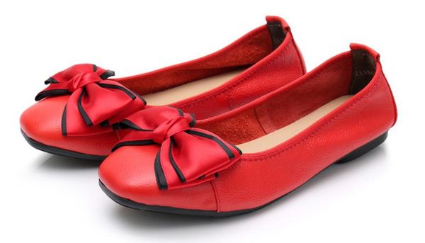 2019 women's shoes in spring and autumn with new style flat bottom round head bowknot mother shoes#166, Black
2019 women's shoes in spring and autumn with new style flat bottom round head bowknot mother shoes#166, Black