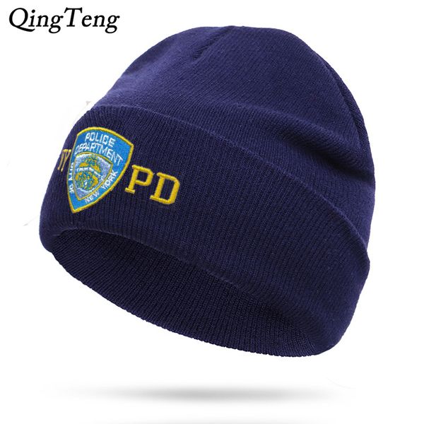 nypd police winter warm skullies beanies men thick beanie hats male outdoor sport casual bonnet cap double layer knitting hat mx191109, Blue;gray
nypd police winter warm skullies beanies men thick beanie hats male outdoor sport casual bonnet cap double layer knitting hat mx191109, Blue;gray