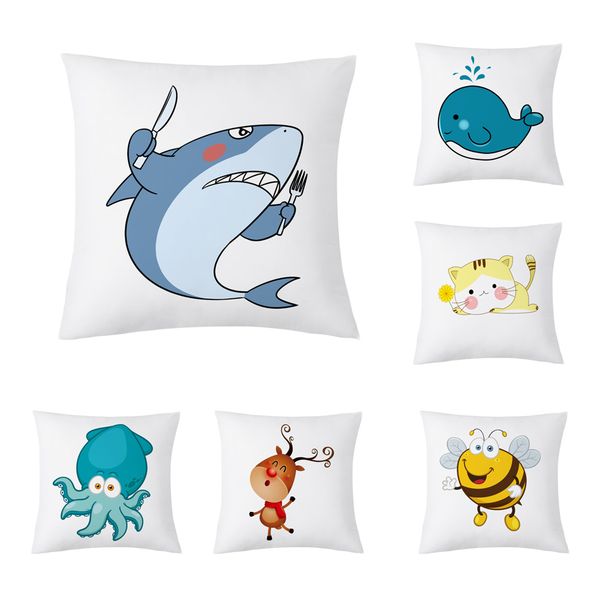 ywzn cute cartoon shark cushion cover cat whale decorative pillowcase ocs throw pillow case animal sofa cushion cover
ywzn cute cartoon shark cushion cover cat whale decorative pillowcase ocs throw pillow case animal sofa cushion cover