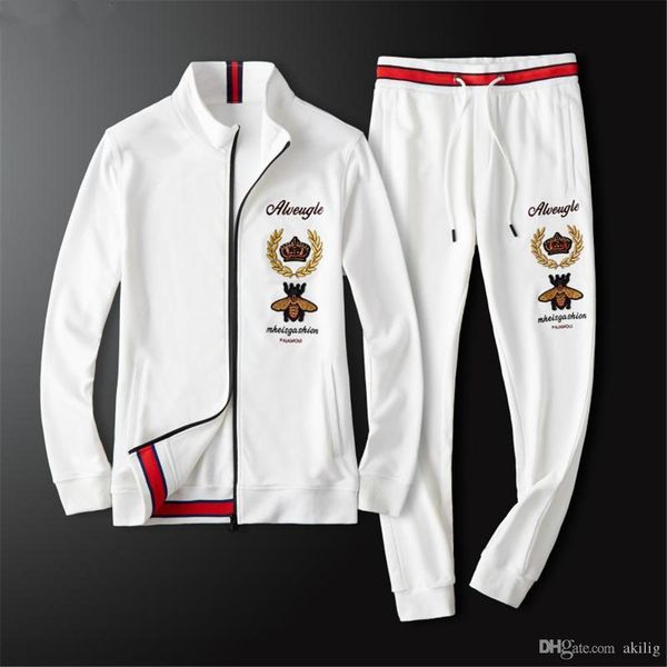 new fashion mens designer tracksuits luxury sweat suits embroidery track suit joggers sports suit zipper warm jacket plus size -4xl, Gray
new fashion mens designer tracksuits luxury sweat suits embroidery track suit joggers sports suit zipper warm jacket plus size -4xl, Gray