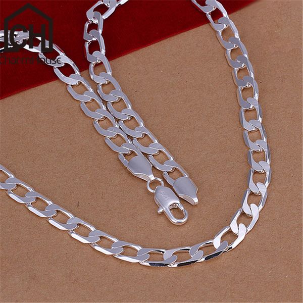 charmhouse silver 925 long necklaces for men 8mm link chain necklace 16/18/20/22/24 inch collier fashion jewelry wholesale gifts
charmhouse silver 925 long necklaces for men 8mm link chain necklace 16/18/20/22/24 inch collier fashion jewelry wholesale gifts