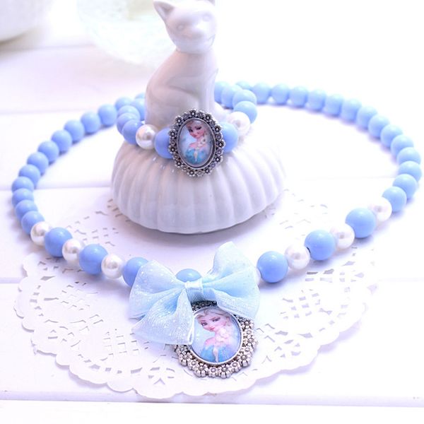 latest princess beads necklace bracelet jewelry set christmas gift for girls baby child kids jewelry accessories collier choker, Silver
latest princess beads necklace bracelet jewelry set christmas gift for girls baby child kids jewelry accessories collier choker, Silver