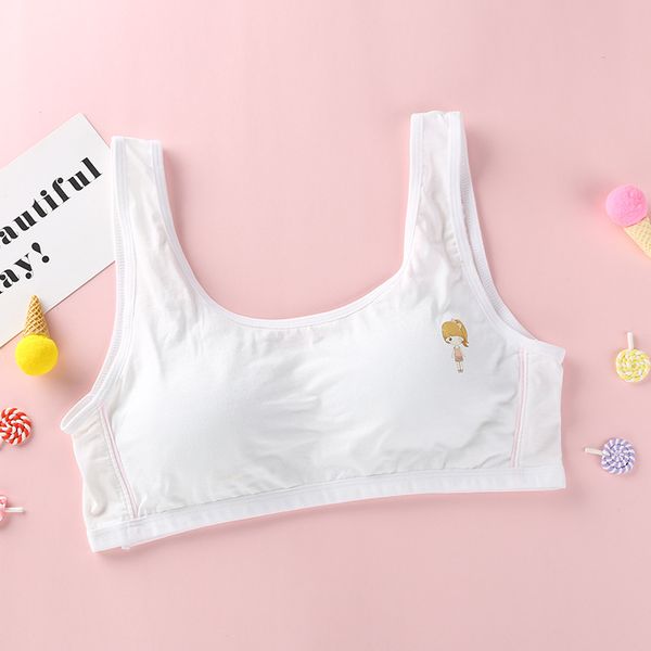 development period bra girl's cotton underwear primary school junior high school coonnected cup non-steel ring sports vest girls, Red;black
development period bra girl's cotton underwear primary school junior high school coonnected cup non-steel ring sports vest girls, Red;black