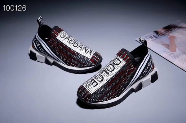 2020 luxury women sorrento sneakers with rhinestones crystals mens sneakers stretch black white red glitter runner flat trainers us5-11 1002
2020 luxury women sorrento sneakers with rhinestones crystals mens sneakers stretch black white red glitter runner flat trainers us5-11 1002