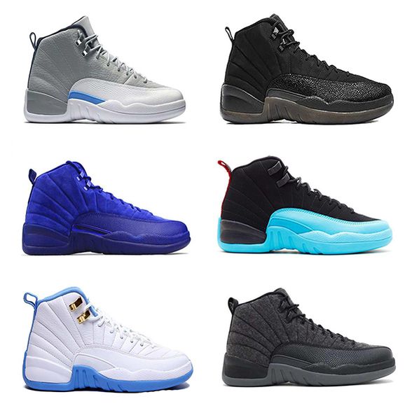 12s basketball shoes men 12 reverse taxi game royal black gym red flu game air gamma blue mens sports sneakers retro size 8-13
12s basketball shoes men 12 reverse taxi game royal black gym red flu game air gamma blue mens sports sneakers retro size 8-13