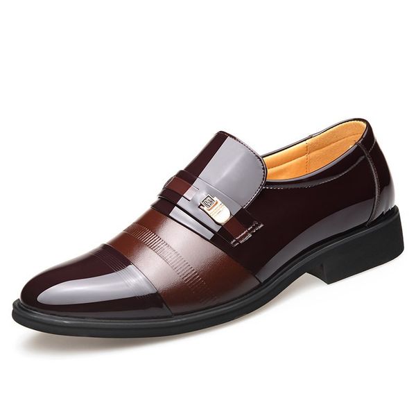 fashion pointed toe men dress shoes hidden height increasing 6cm classic elevator wedding business formal shoes men sepatu slip on pria, Black
fashion pointed toe men dress shoes hidden height increasing 6cm classic elevator wedding business formal shoes men sepatu slip on pria, Black