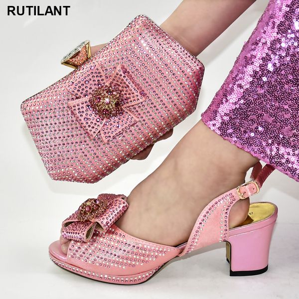 new african shoe and bag set fashion italian women wedding pumps with purse african shoe and bag set decorated with rhinestone, Black
new african shoe and bag set fashion italian women wedding pumps with purse african shoe and bag set decorated with rhinestone, Black
