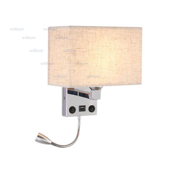 modern fabric wall light led reading lamp iron sconce l aisle corridor living room bedside creative metal lighting with usb
modern fabric wall light led reading lamp iron sconce l aisle corridor living room bedside creative metal lighting with usb