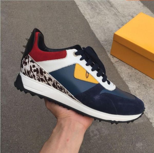 2018 real leather brand mens shoes monster casual shoes lace-up fashion shoes 38-45, Black
2018 real leather brand mens shoes monster casual shoes lace-up fashion shoes 38-45, Black